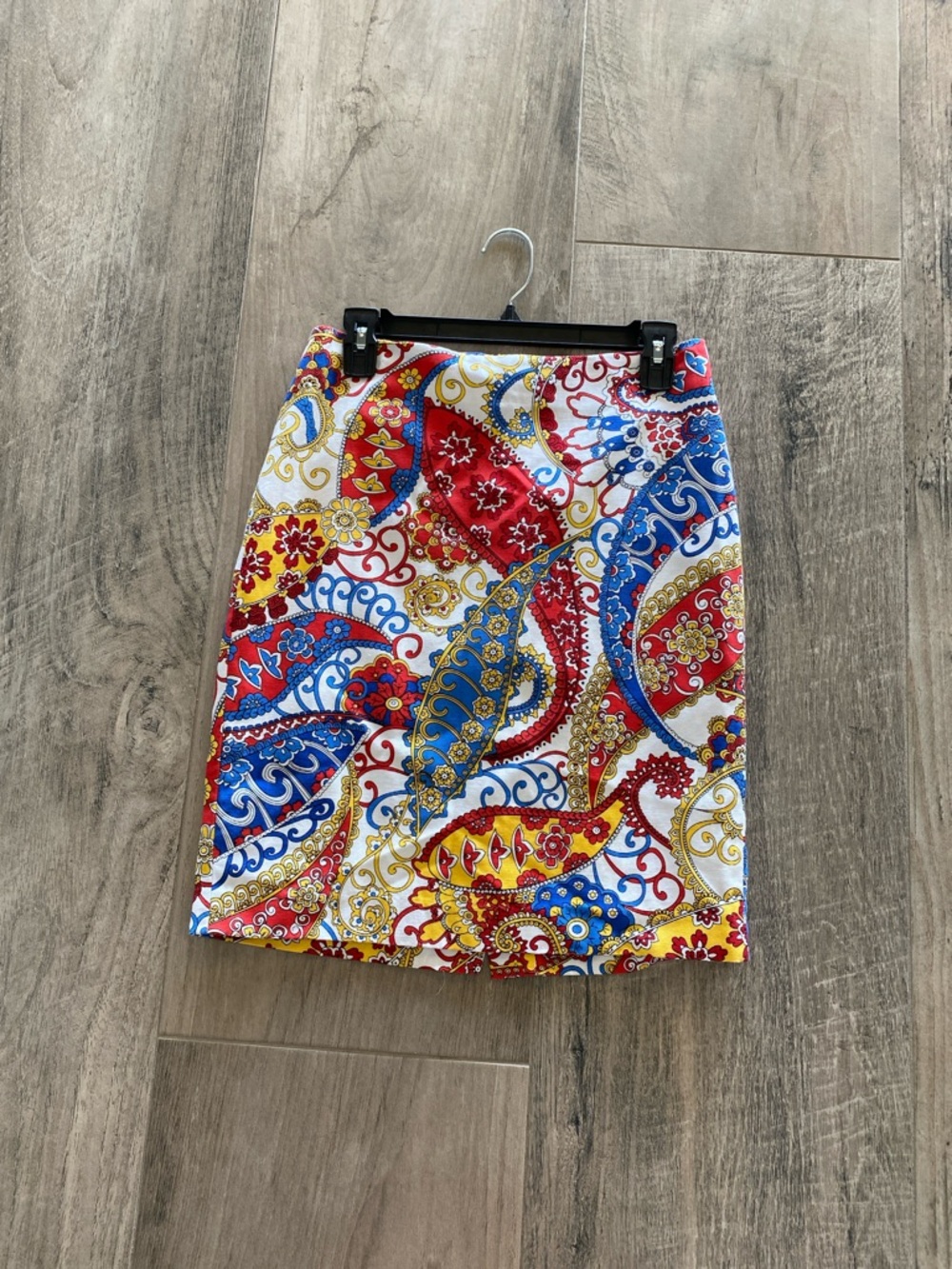 Talbots Paisley lined pencil skirt size 6P